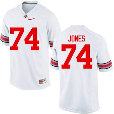 Men's Ohio State Buckeyes #74 Jamarco Jones White Nike NCAA College Football Jersey June UBX0844BP